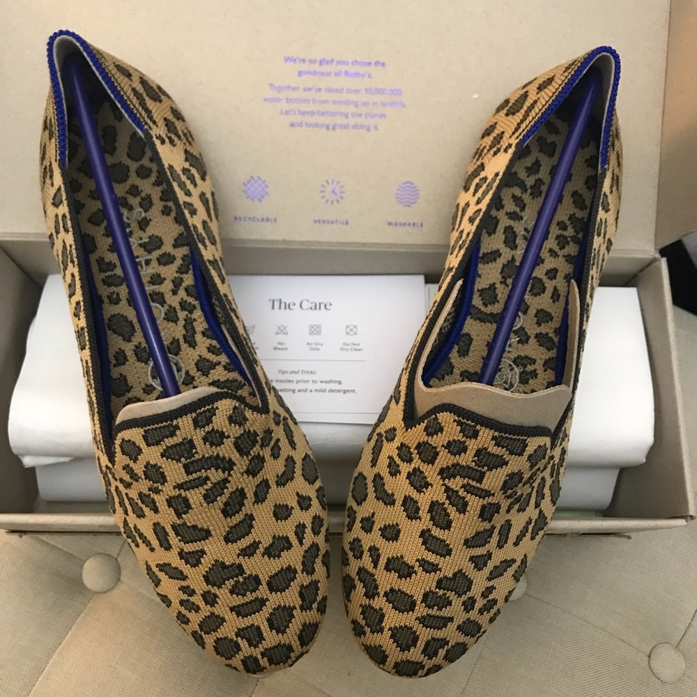 BRAND NEW ✨ Rothy’s Spotted Loafer 7.5 (NIB)